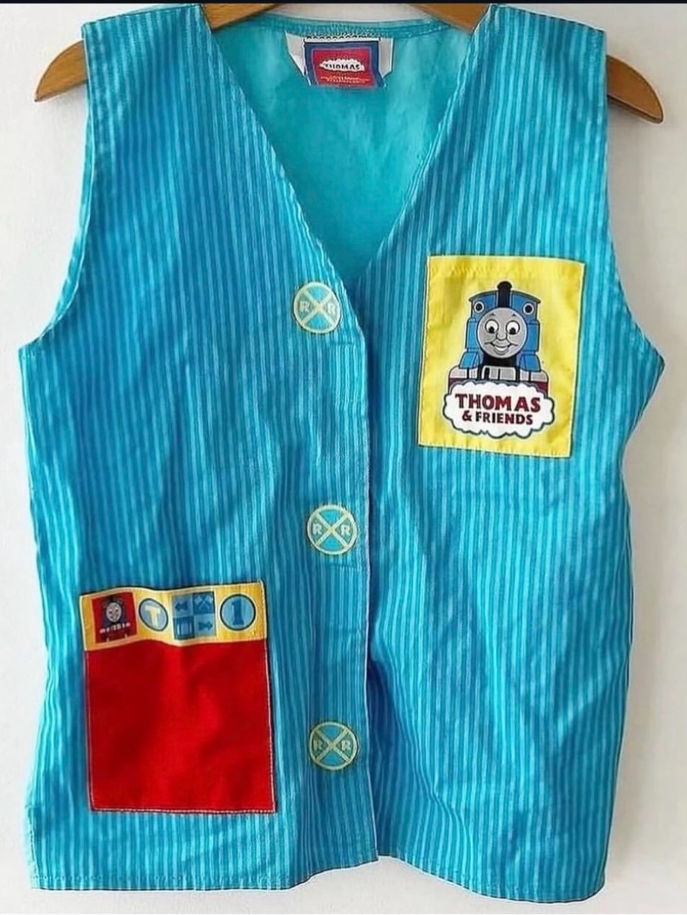 Vintage Thomas the Train Dress up vest 3/5 T